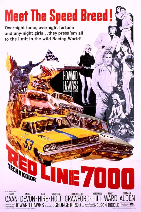 龙虎大飞车 Red Line 7000 (1965)